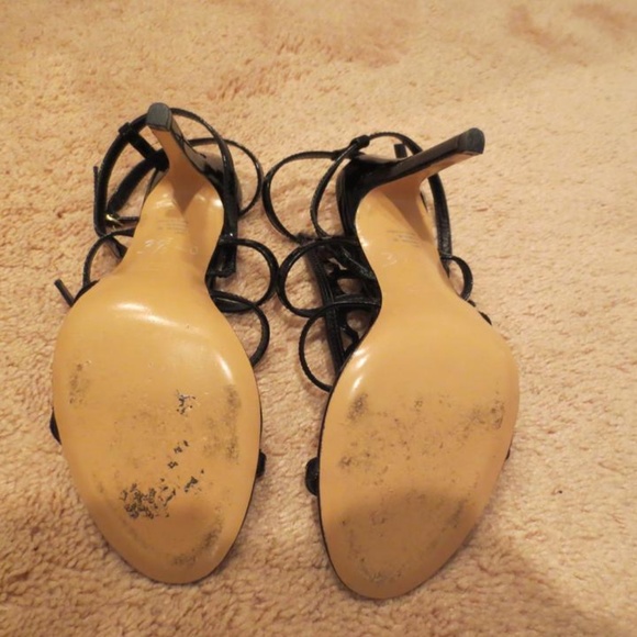 LAST CHANCE Coach Black Patent Sandals - Picture 5 of 5